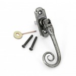 Anvil 33620 Monkeytail Left Hand Espagnolette Handle Pewter 35.10
