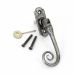 Anvil 33620 Locking Monkeytail Left Hand Espagnolette Handle Pewter Patina