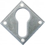 Anvil 33622 Diamond Euro Escutcheon Pewter Patina 17.70