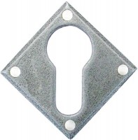 Anvil 33622 Diamond Euro Escutcheon Pewter Patina 17.70