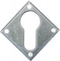 Anvil 33622 Diamond Euro Escutcheon Pewter Patina 17.02