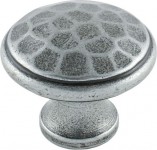 Anvil 33626 30mm Beaten Cupboard Knob Pewter Patina 10.72
