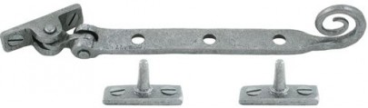 Anvil 33630 8" Monkeytail Window Casement Stay Pewter Patina