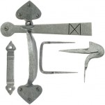 Anvil 33638 Gothic Thumblatch Set Pewter Patina 68.62