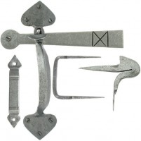 Anvil 33638 Gothic Thumblatch Set Pewter Patina 68.62