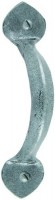 Anvil 33640 4" Gothic D Pull Handle Pewter Patina 13.85