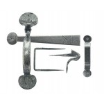 Anvil 33649 Medium Bean Thumblatch Set Pewter 68.56