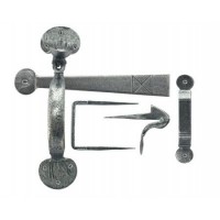 Anvil 33649 Medium Bean Thumblatch Set Pewter 65.92