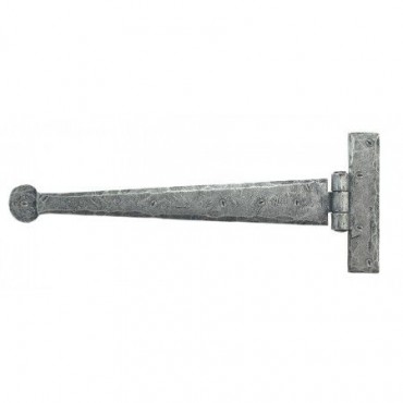 Anvil 33652 Penny End 12" Tee Hinges per Pair Pewter