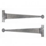 Anvil 33655 Penny End 22\" Tee Hinges per Pair Pewter 73.92