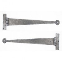 Anvil 33655 Penny End 22" Tee Hinges per Pair Pewter 71.07