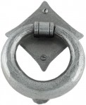 Anvil 33658 Ring Door Knocker Pewter Patina 94.05