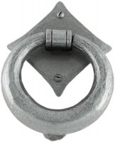 Anvil 33658 Ring Door Knocker Pewter Patina 90.43