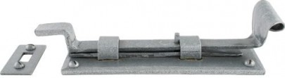 Anvil 33662 6" Cranked Door Bolt Pewter Patina