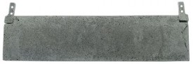 Anvil 33681 Letter Plate Cover Large Pewter Patina 88.19