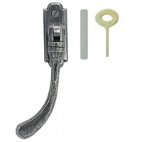 Anvil 33682 Peardrop Left Hand Espagnolette Handle Pewter 34.21