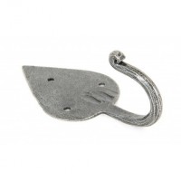 Anvil 33688 Gothic Coat Hook Pewter Patina 16.36