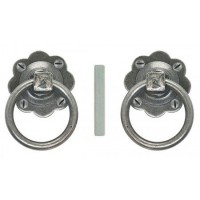 Anvil 33689 Ring Turn Handle Set Pewter Patina 35.57