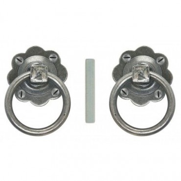 Anvil 33689 Ring Turn Handle Set Pewter Patina