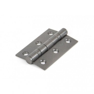 Anvil 90026 3" Ball Bearing Butt Hinges in Pairs Pewter
