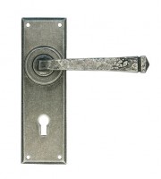 Anvil 33700 Avon Sprung Lever Lock Door Handles Pewter Patina 109.72