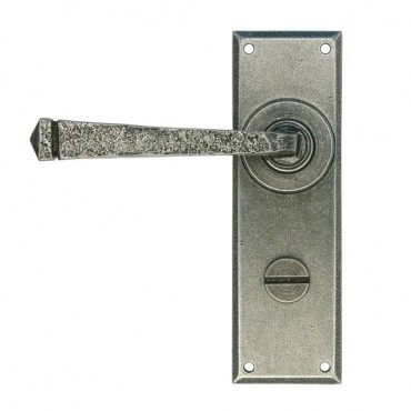 Anvil 33702 Avon Sprung Bathroom Lever Door Handles Pewter Patina