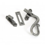 Anvil 33709 Locking Shepherds Crook Window Casement Fastener Right Hand Pewter 25.01