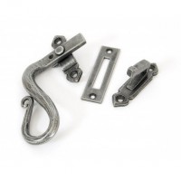 Anvil 33710 Locking Shepherds Crook Window Casement Fastener Left Hand Pewter 25.01