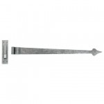 Anvil 33741 Arrow Head 35\" Cranked Hook & Band Hinges per Pair Pewter 183.46
