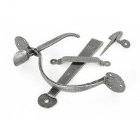 Anvil 33763 Heavy Bean Thumblatch Set Pewter 71.32