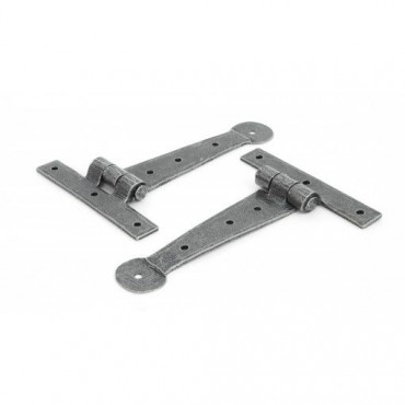 Anvil 33788 Penny End 6" Tee Hinges per Pair Pewter