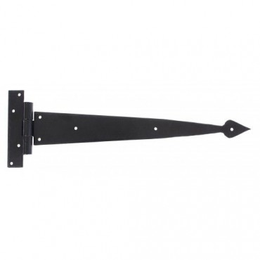 Anvil 33807 15" Arrow Head Tee Hinges in Pairs Black