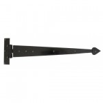 Anvil 33808 22\" Arrow Head Tee Hinges in Pairs Black 58.44