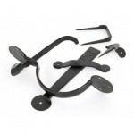 Anvil 33815 Medium Bean Extra Long Thumblatch Set Black 54.90