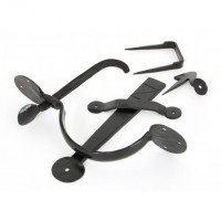 Anvil 33815 Medium Bean Extra Long Thumblatch Set Black 54.90
