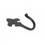 Anvil 33834 Fleur De Lys Coat Hook Black 12.58