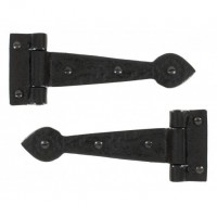 Anvil 33884 Cast 6" Tee Hinges per Pair Antique Black 20.67
