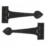 Anvil 33885 Cast 10.1/2\" Tee Hinges per Pair Antique Black 31.83