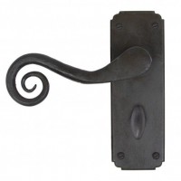 Anvil 33902 Monkeytail Lever Bathroom Lock Door Handles Beeswax 100.22