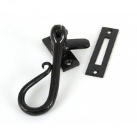 Anvil 33956 Shepherds Crook Reversible Window Casement Fastener Black 17.79