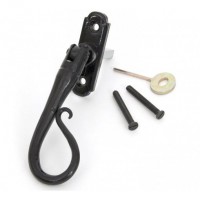 Anvil 33957 Shepherds Crook Right Hand Espagnolette Handle Black 31.60