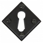 Anvil 33965 Diamond Lever Key Escutcheon Black 16.25