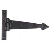 Anvil 33972 6" Arrow Head Tee Hinges in Pairs Black 29.24