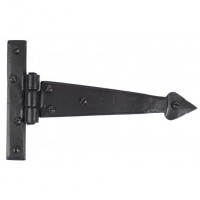 Anvil 33972 6" Arrow Head Tee Hinges in Pairs Black 28.12