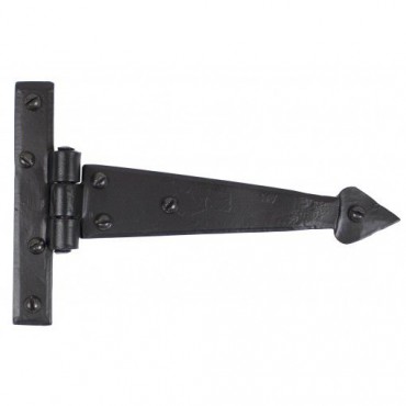 Anvil 33972 6" Arrow Head Tee Hinges in Pairs Black