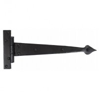 Anvil 33973 12" Arrow Head Tee Hinges in Pairs Black 41.66