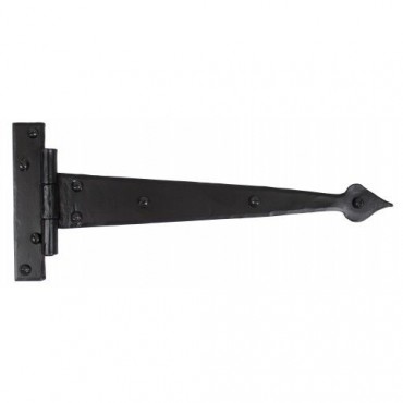 Anvil 33973 12" Arrow Head Tee Hinges in Pairs Black