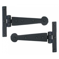 Anvil 33987 Penny End 6" Tee Hinges per Pair Black 28.12