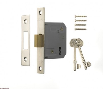 Era 472-61 65mm 3 Lever Mortice Deadlock Chrome