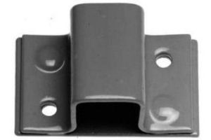 583 Staple on Plate for Square Bolt Galv